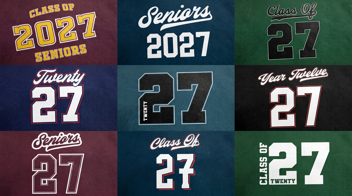 Custom School Leavers Contrast Hoodie | Left Chest & Back Print