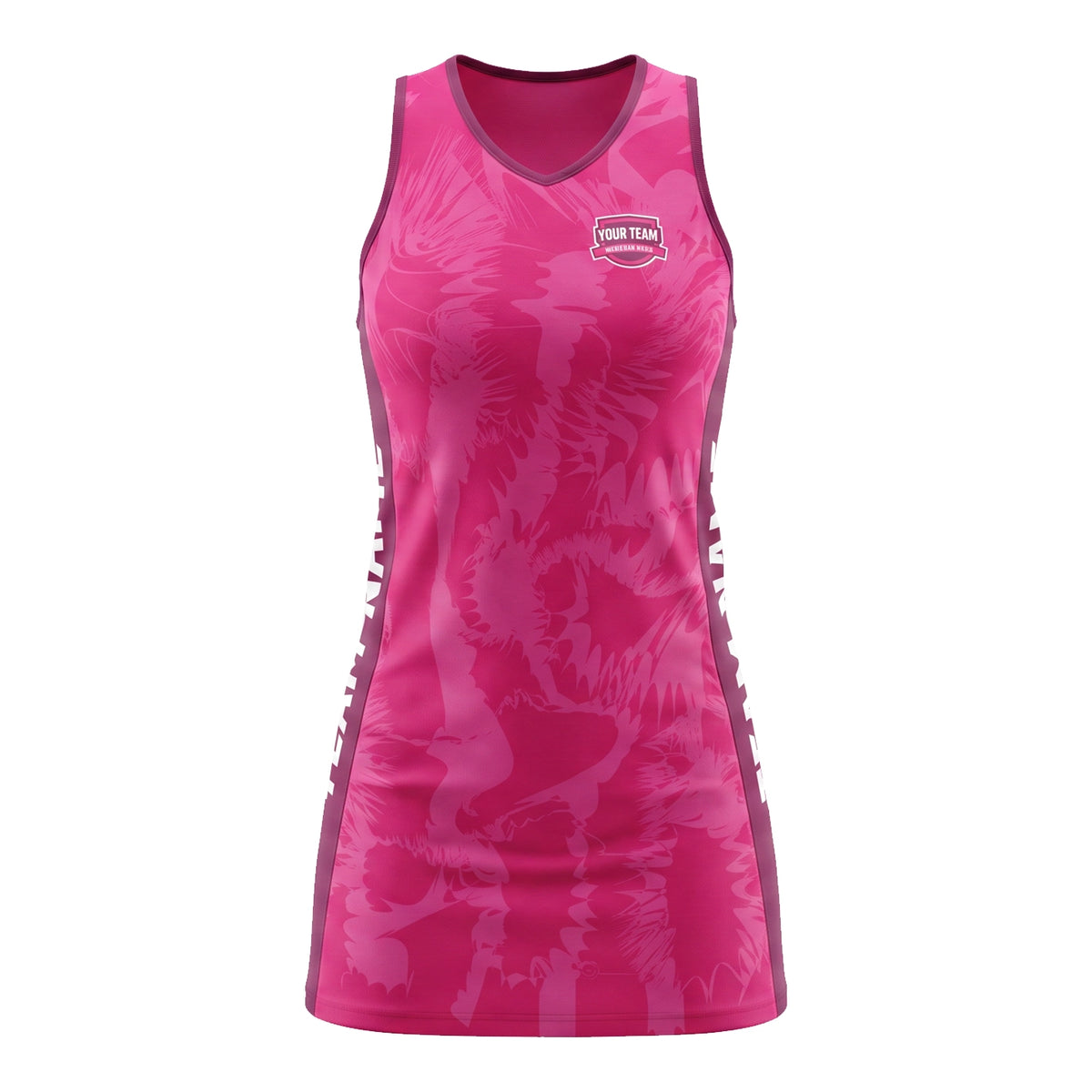Custom Netball Dress Design NETD012 | Trident Sports Uniforms