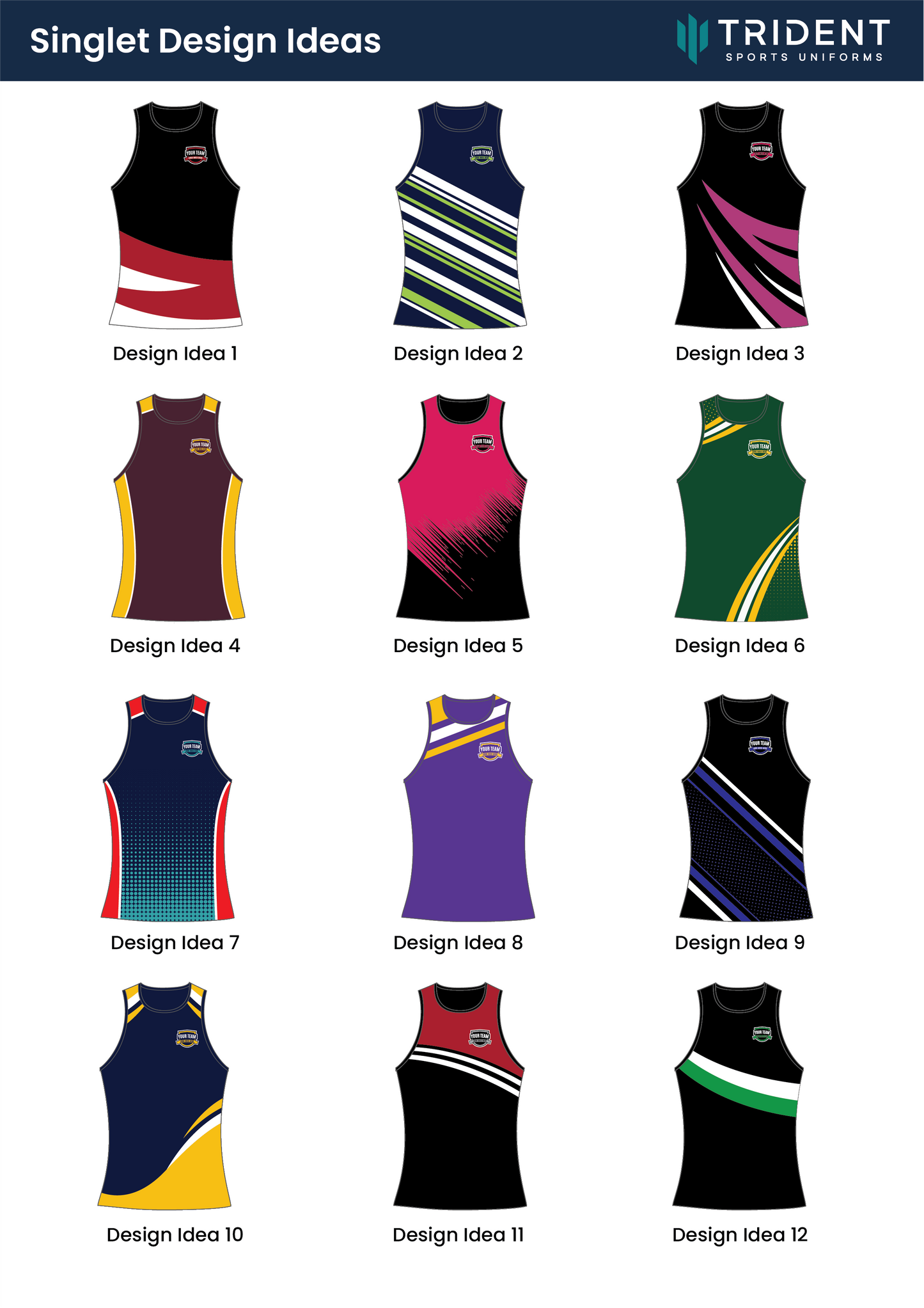 Custom Netball Singlet