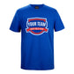 Cotton T-Shirt with Front Print | 1HT