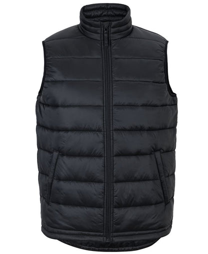 Urban Puffer Vest with Front Left Chest Print | 3AHW