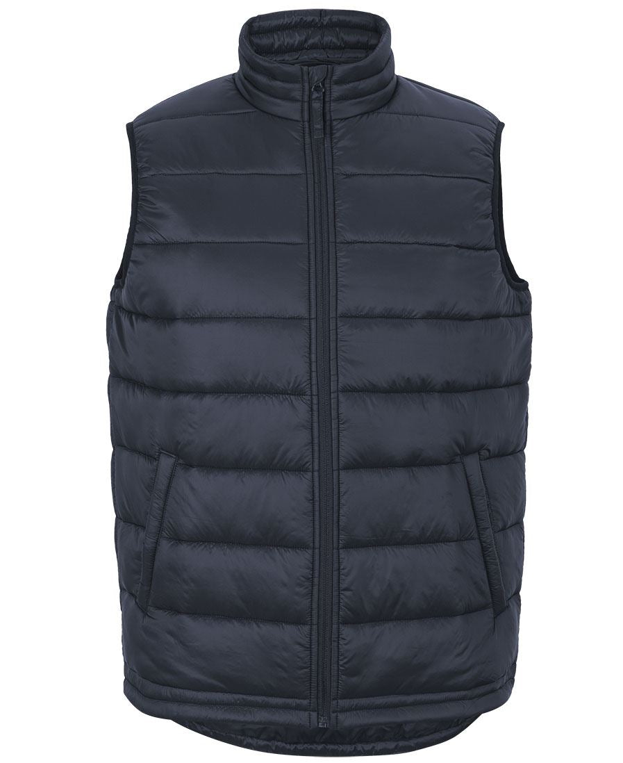 Urban Puffer Vest with Front Left Chest Print | 3AHW