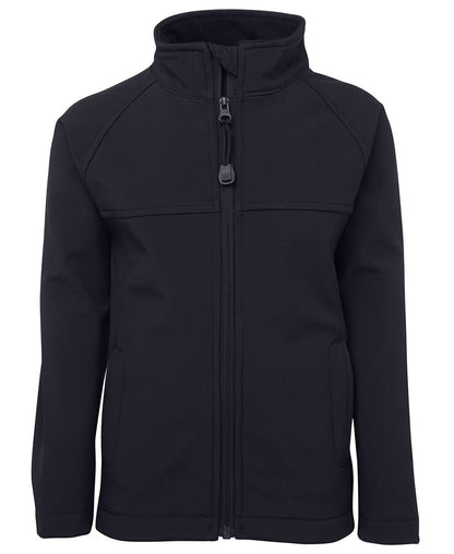 Kids and Adults Layer Soft Shell Jacket with Front Left Chest Print | 3LJ