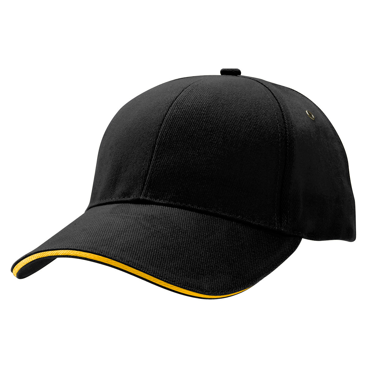 Sandwich Peak Cap with Front Print | 4289
