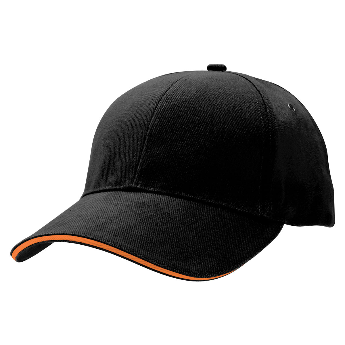 Sandwich Peak Cap with Front Print | 4289
