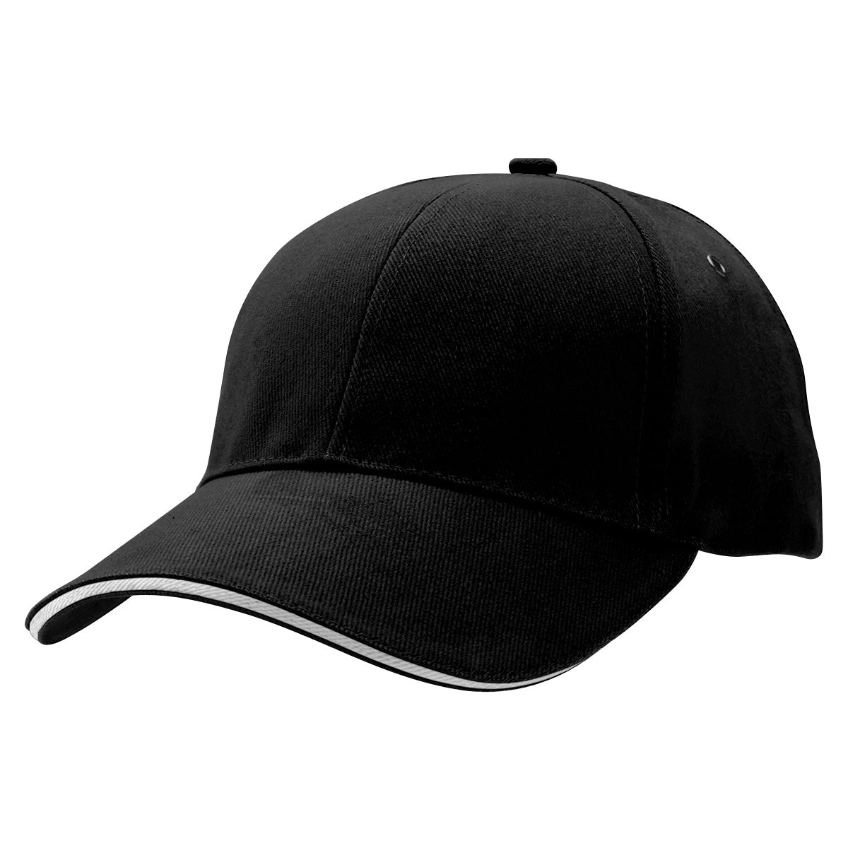 Sandwich Peak Cap with Front Print | 4289