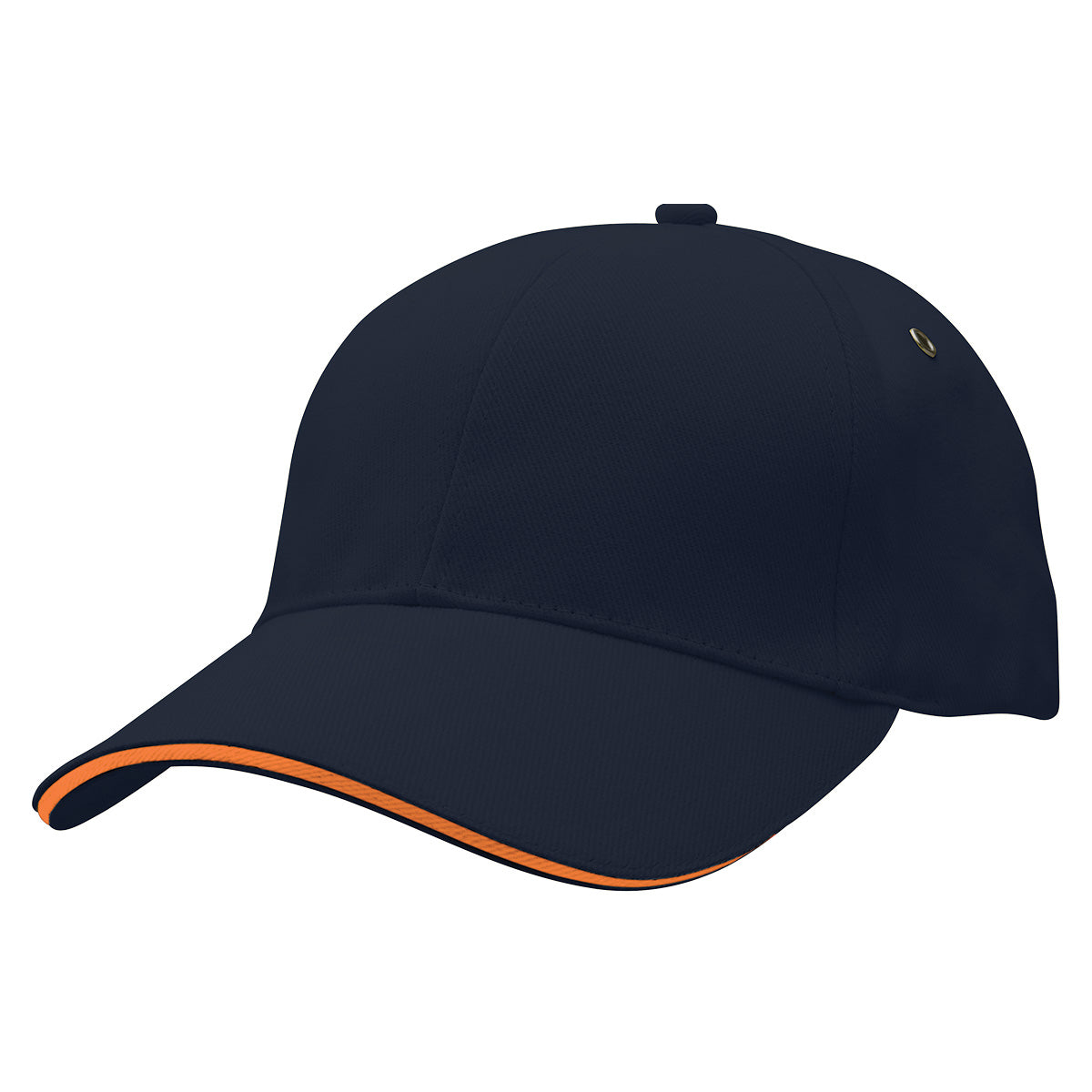 Sandwich Peak Cap with Front Print | 4289