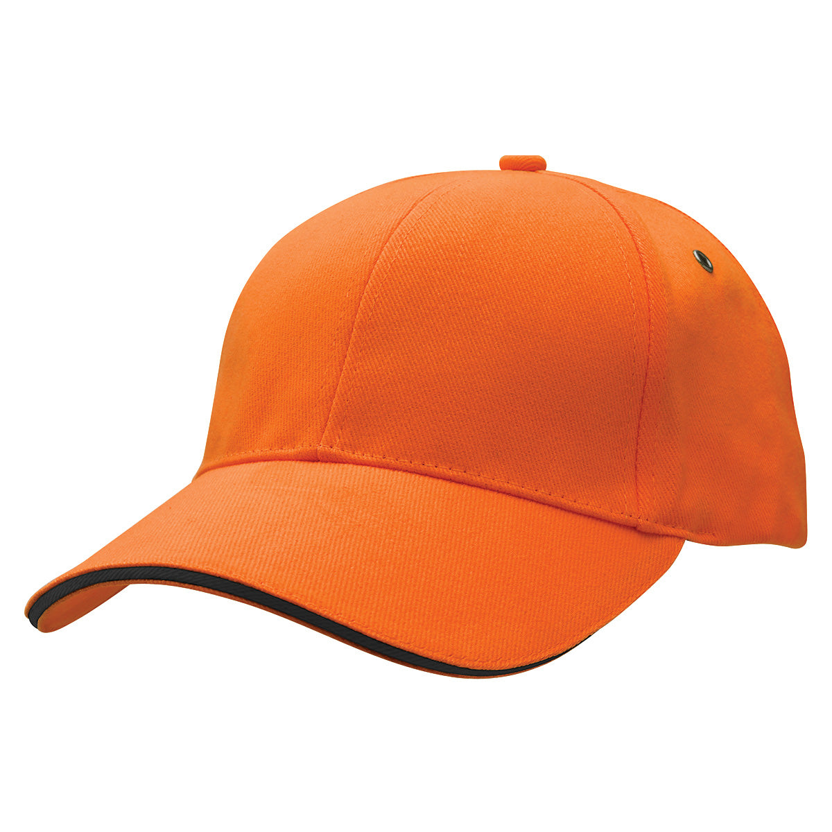 Sandwich Peak Cap with Front Print | 4289