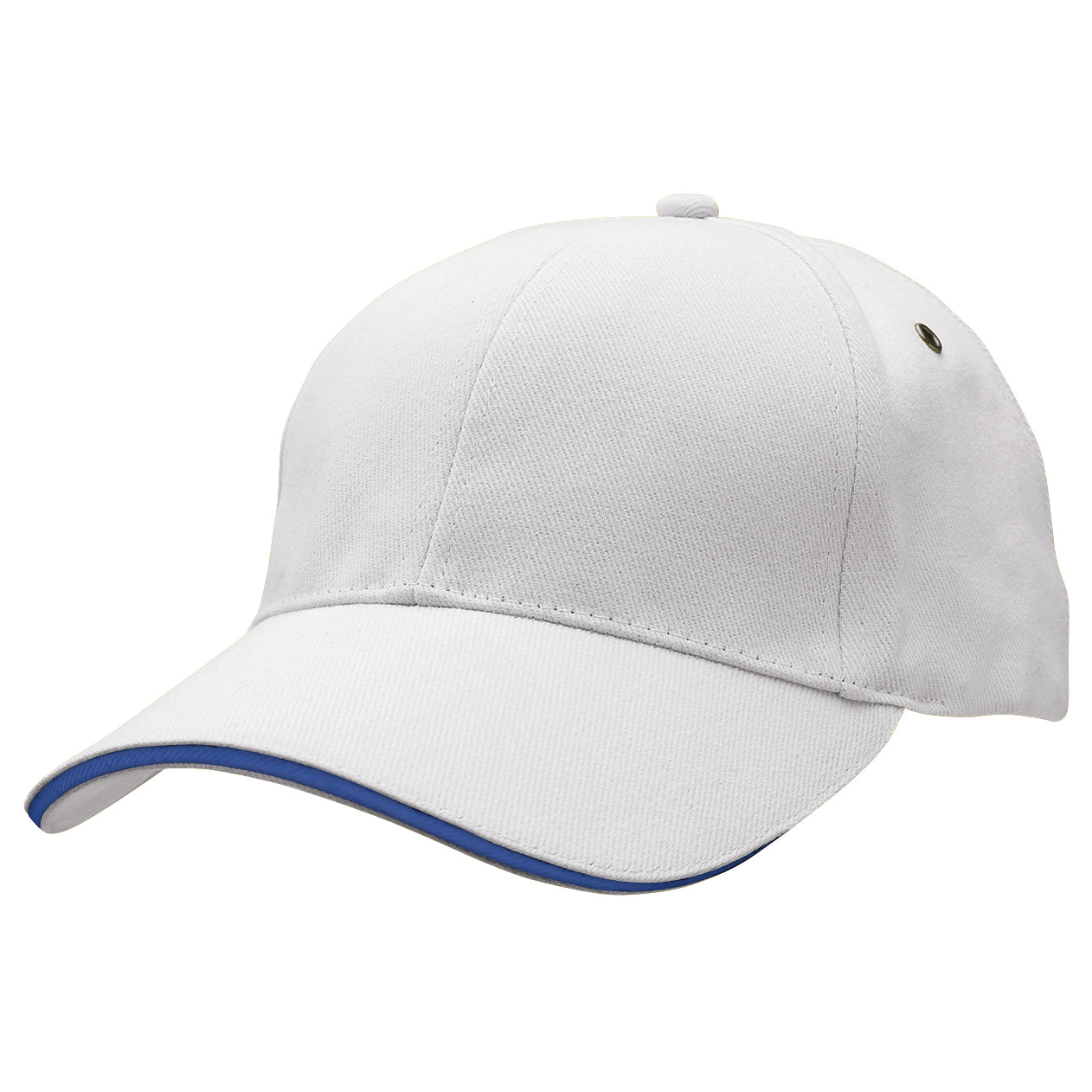Sandwich Peak Cap with Front Print | 4289