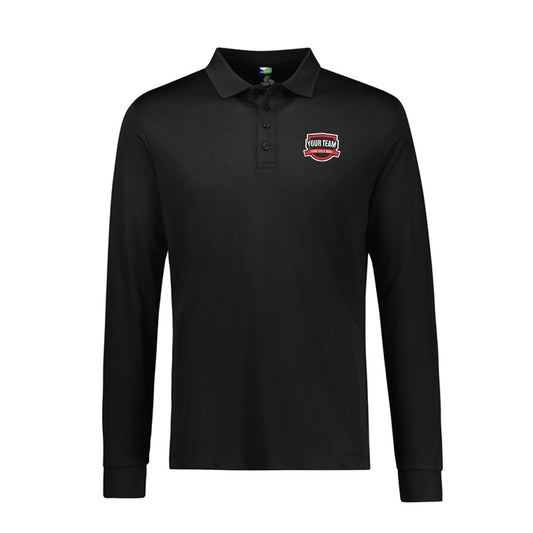 Action Long Sleeve Polo – Team Polo Shirt | Trident Sports Uniforms