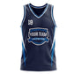 Custom Basketball Jersey Design BBJ004 | Trident Sports Uniforms