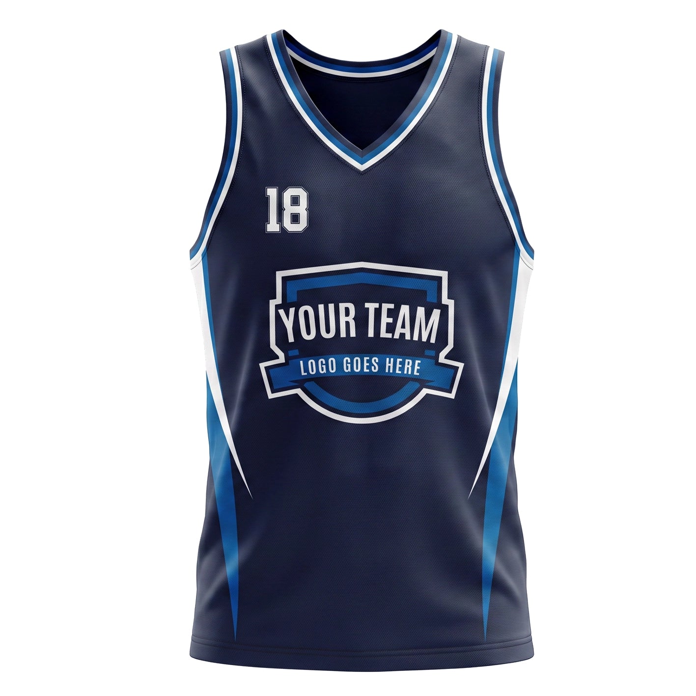 Custom Reversible Basketball Jersey Design BBRJ004 | Trident Sports Uniforms