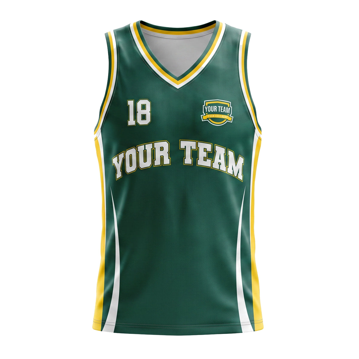 Custom Reversible Basketball Jersey Design BBRJ005 | Trident Sports Uniforms