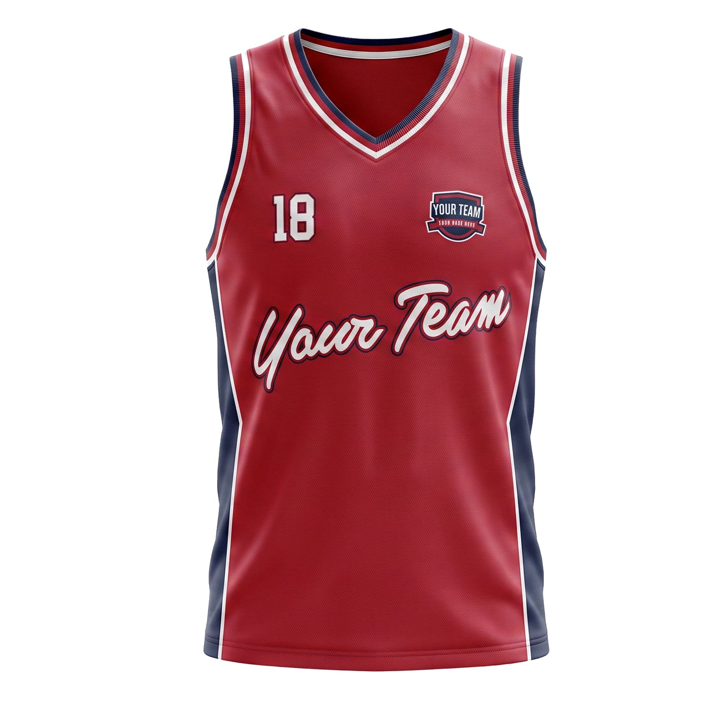Custom Basketball Jersey Design BBJ006 | Trident Sports Uniforms
