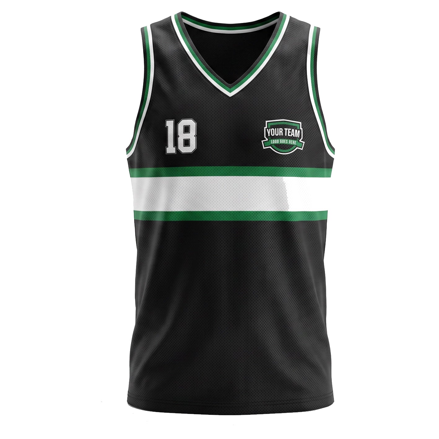 Custom Basketball Jersey Design BBJ008 | Trident Sports Uniforms