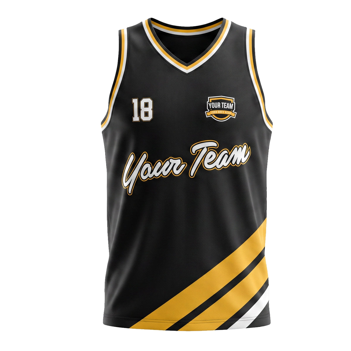 Custom Basketball Jersey Design BBJ009 | Trident Sports Uniforms