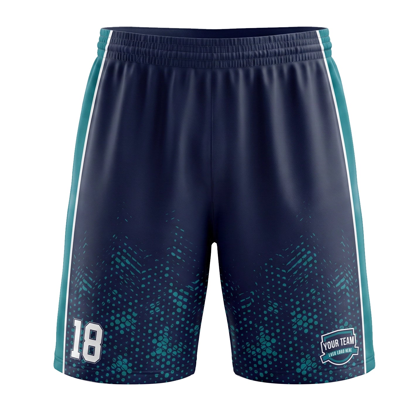Custom Basketball Shorts Design BBS001 | Trident Sports Uniforms