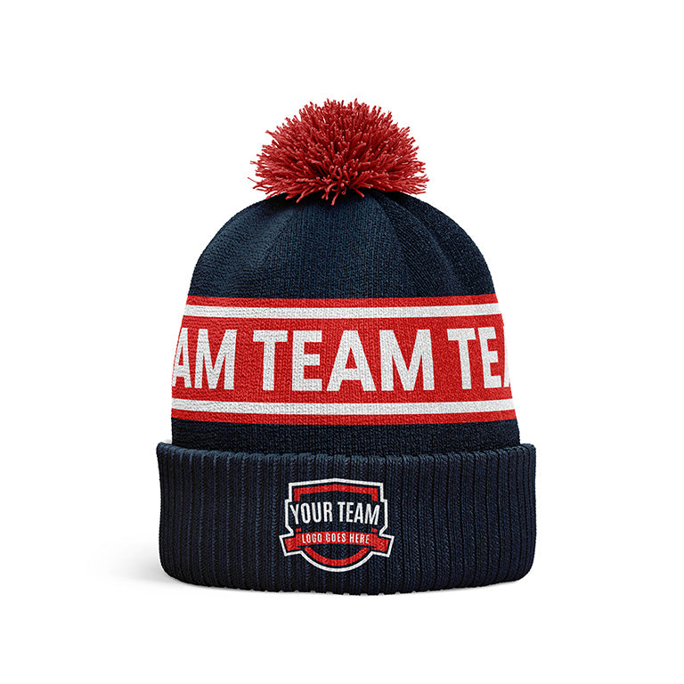 Custom Knitted Beanie - Design 2 | Trident Sports Uniforms