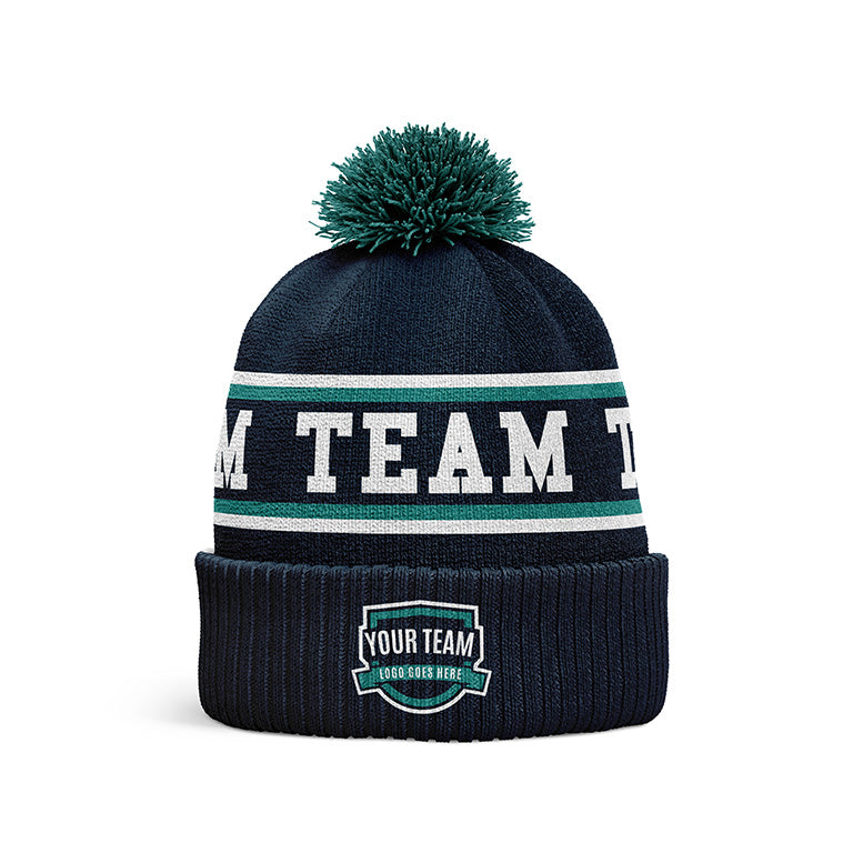 Custom Knitted Beanie - Design 4 | Trident Sports Uniforms