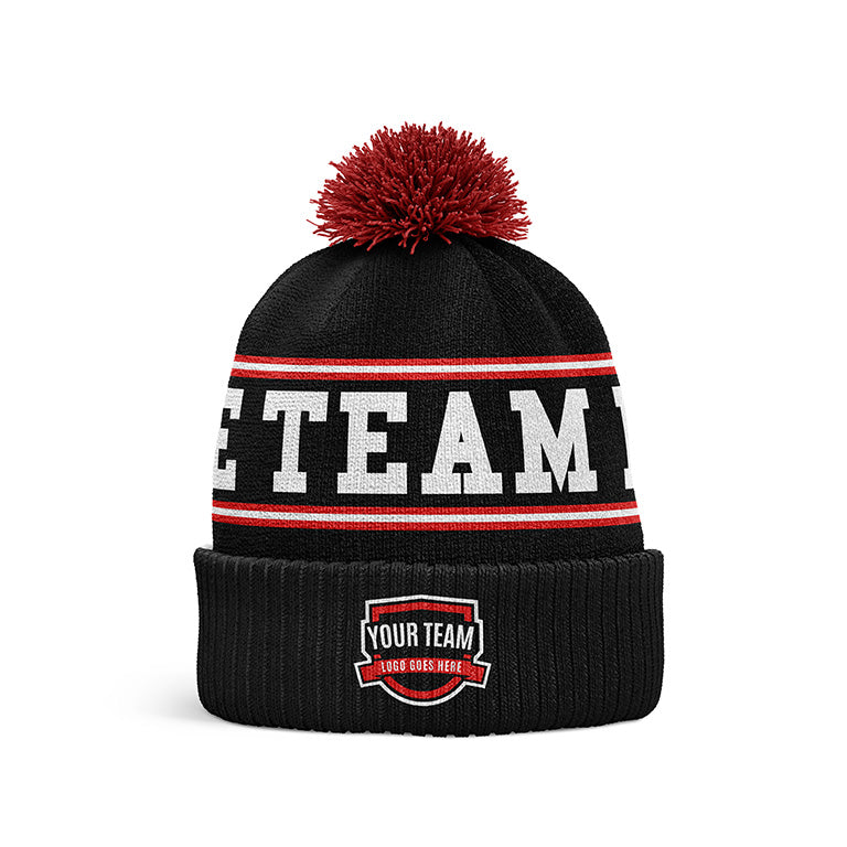 Custom Knitted Beanie - Design 5 | Trident Sports Uniforms