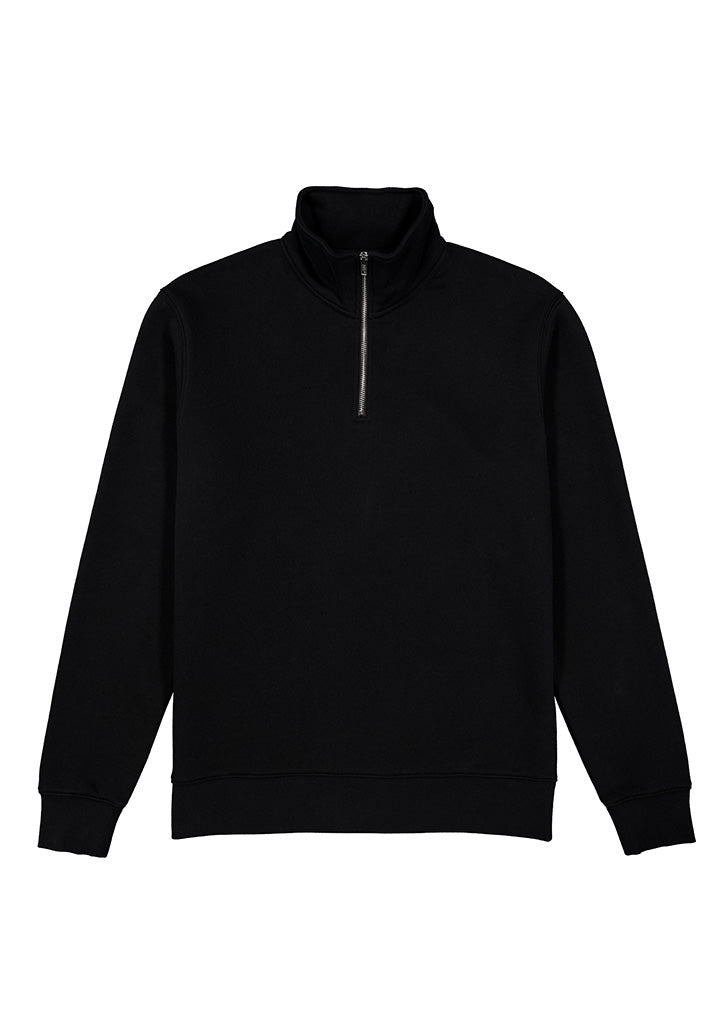 Heavy Weight 1/4 Zip Black