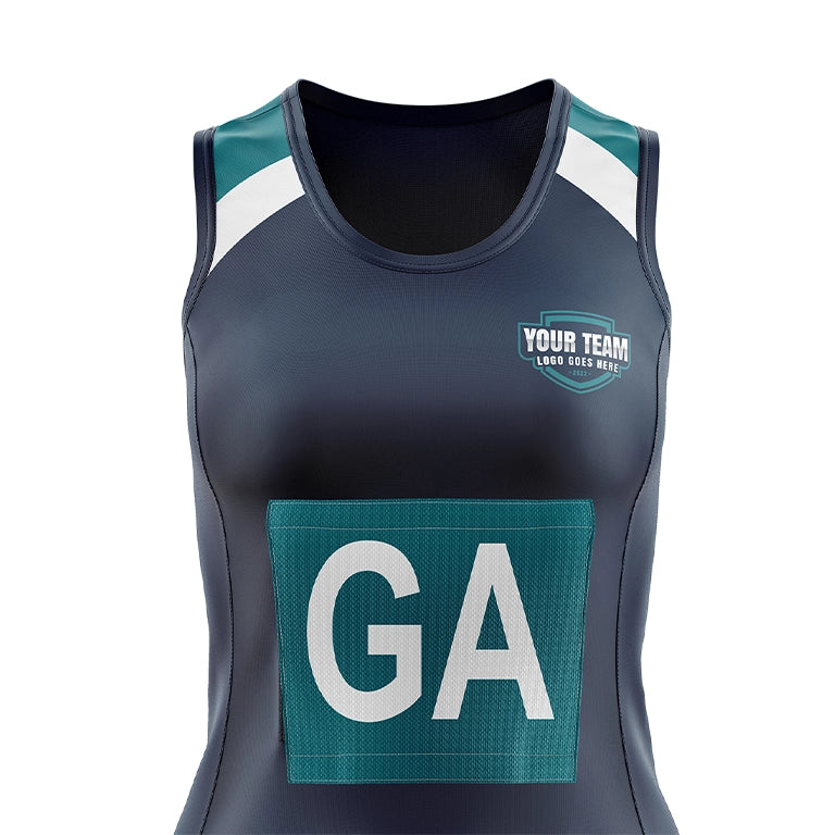 Custom Netball Dress | Sublimated Netball Dress – Trident Sports Uniforms