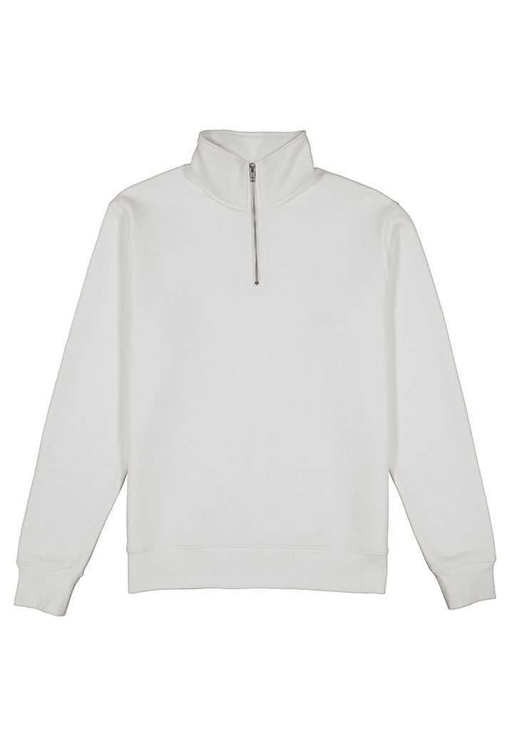 Heavy Weight 1/4 Zip Ecru