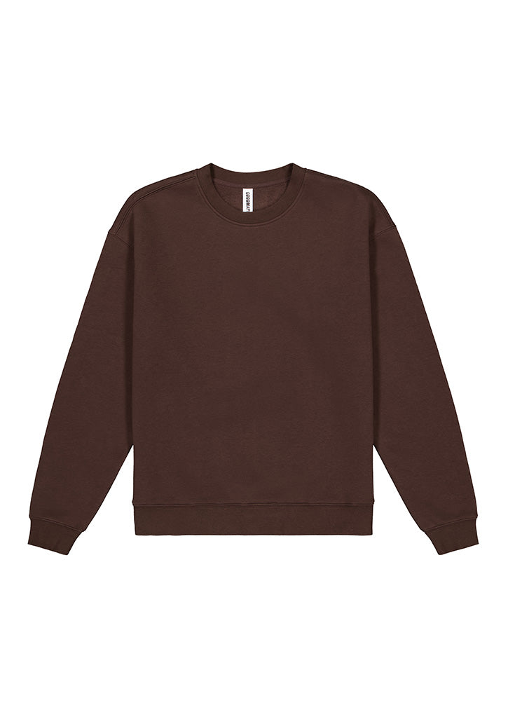 Heavy Weight Crew Sweatshirt Espresso