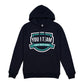 Heavy Weight Hoodie with Front Print | X2003M