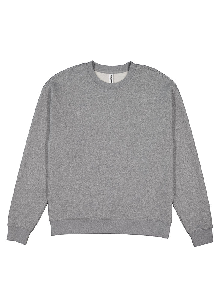 Heavy Weight Crew Sweatshirt Grey Marle