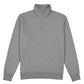 Heavy Weight 1/4 Zip Grey Marle