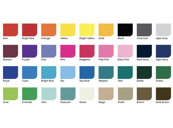 Knitted Colour Chart