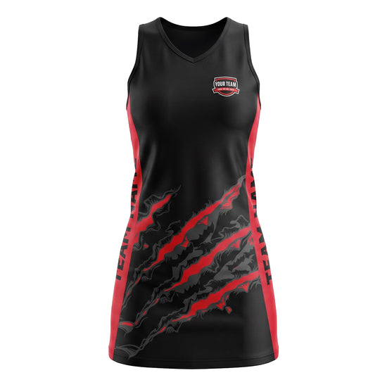 Custom Netball Dress Design NETD005 | Trident Sports Uniforms