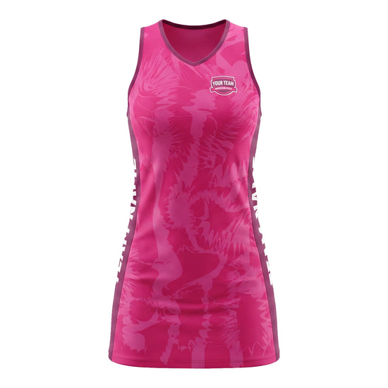 Custom Netball Dress Design NETD012 | Trident Sports Uniforms