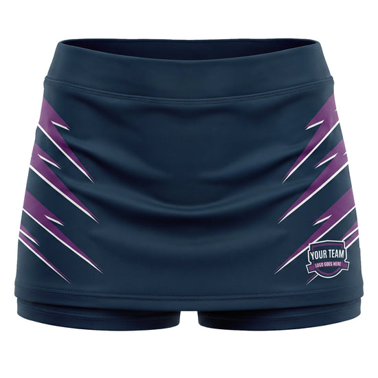 Custom Ladies Tennis Skort Design NETSK002 | Trident Sports Uniforms
