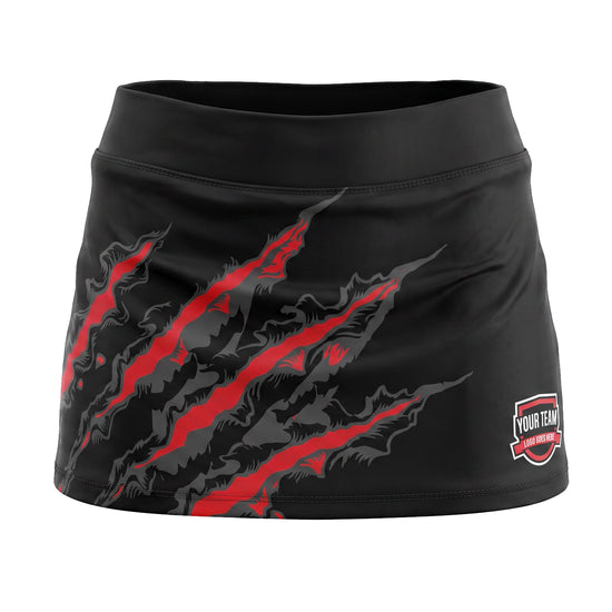 Custom Ladies Tennis Skort Design NETSK005 | Trident Sports Uniforms