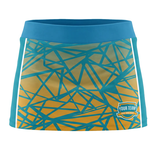 Custom Ladies Tennis Skort Design NETSK011 | Trident Sports Uniforms
