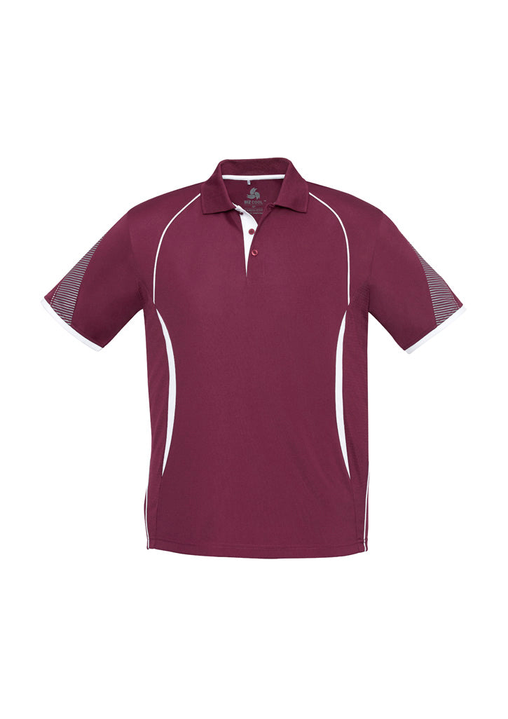 Razor Polo Maroon/White