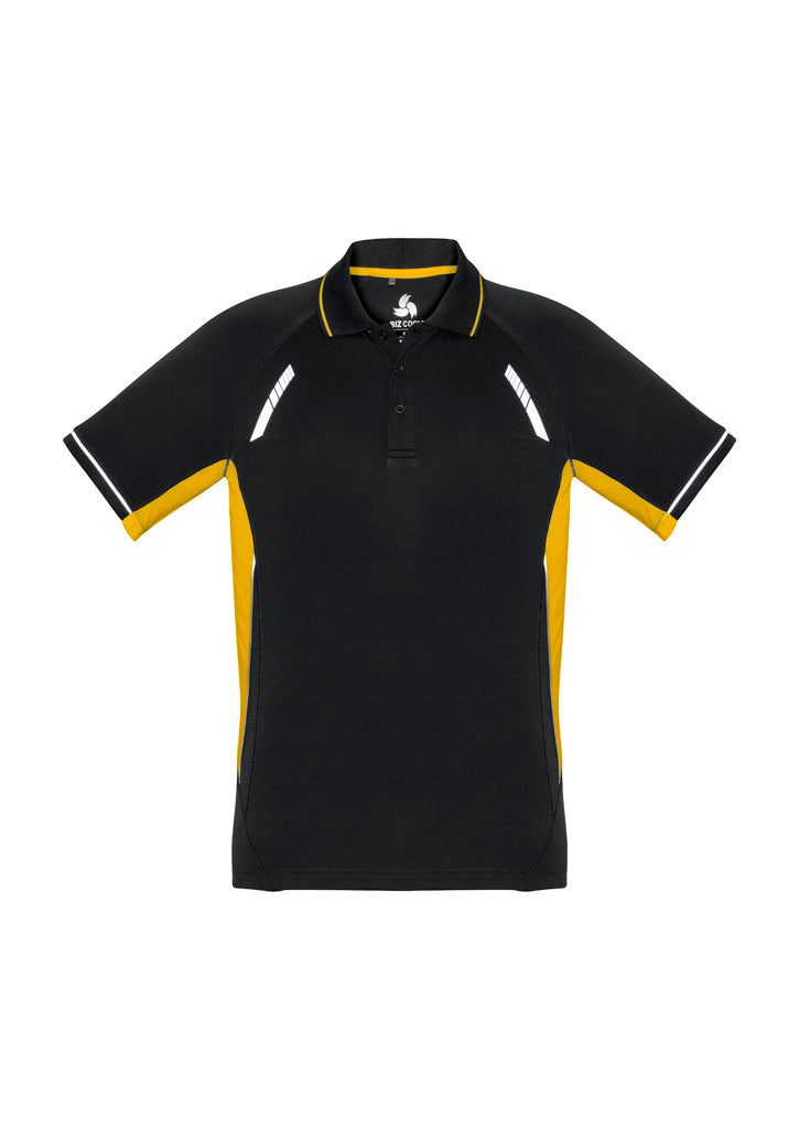 Renegade Polo Black/Gold/Silver