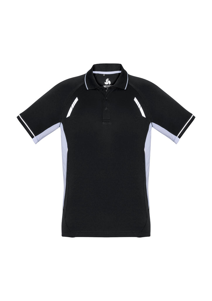 Renegade Polo Black/White/Silver