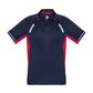 Renegade Polo Navy/Red/Silver
