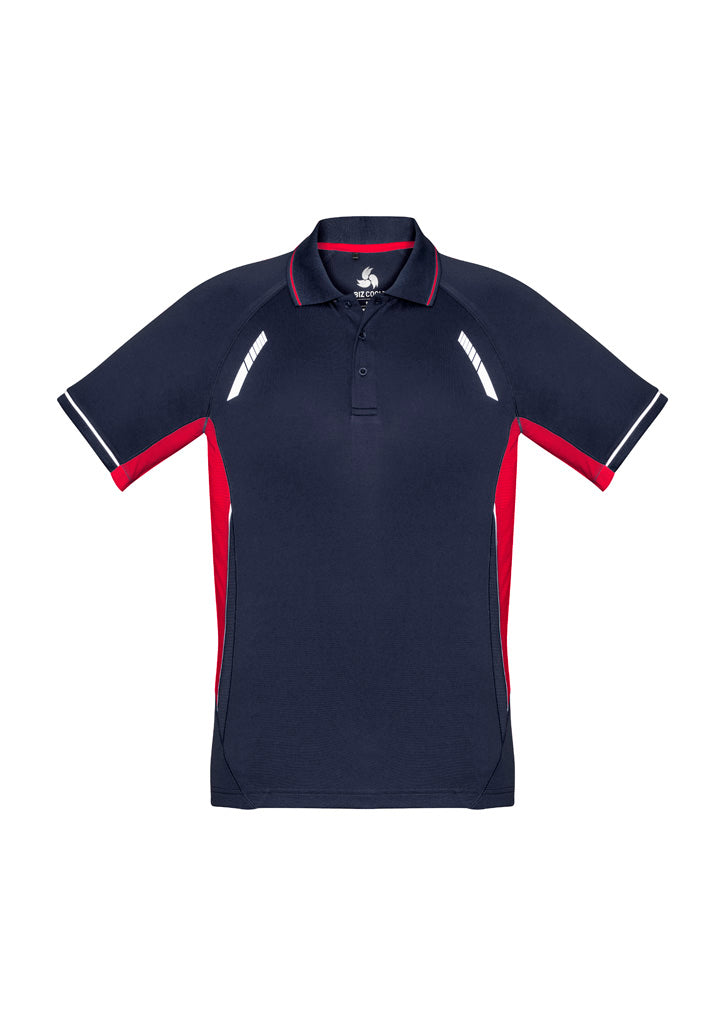 Renegade Polo Navy/Red/Silver