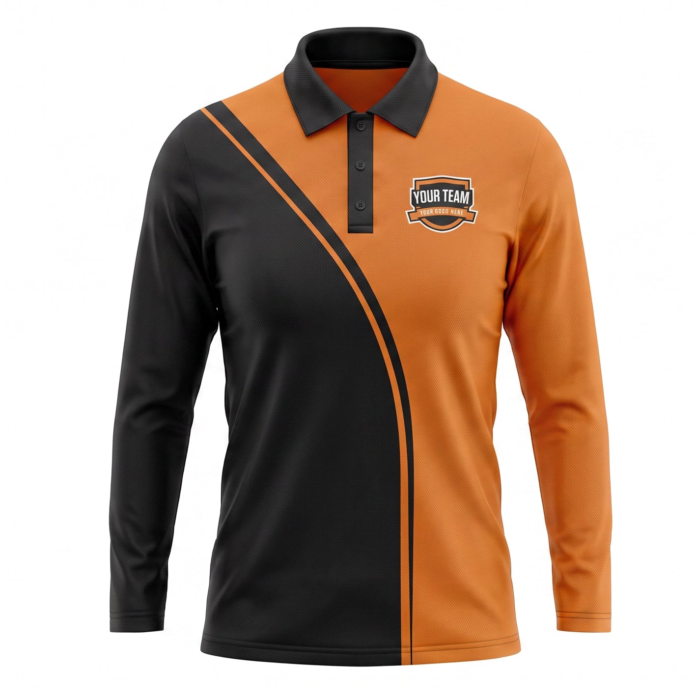 Custom Long Sleeve Polo