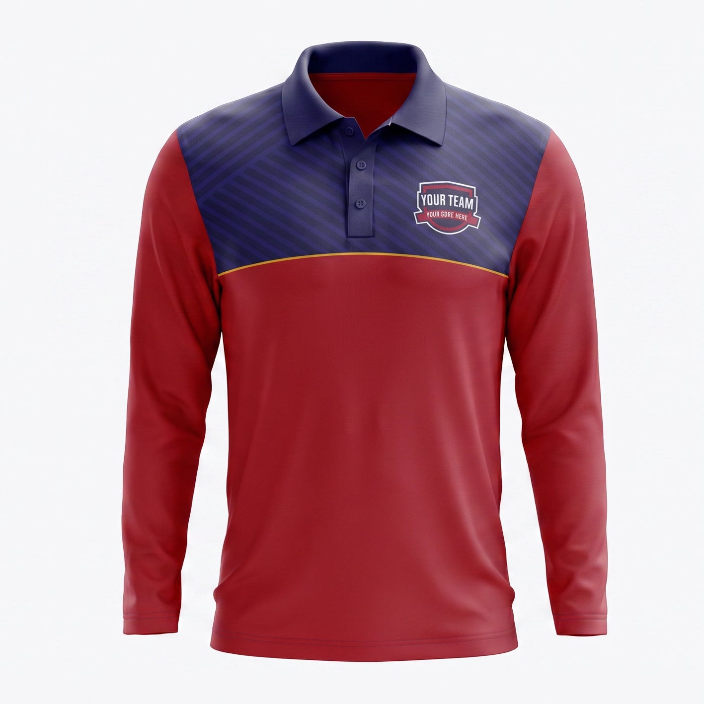 Custom Long Sleeve Polo