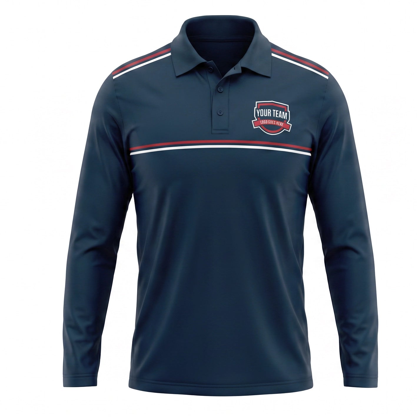Custom Long Sleeve Polo