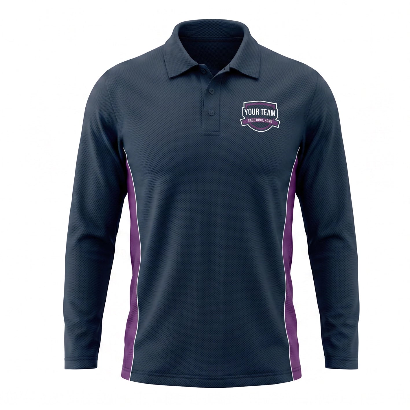 Custom Long Sleeve Polo