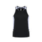 Renegade Singlet - Black/White/Silver