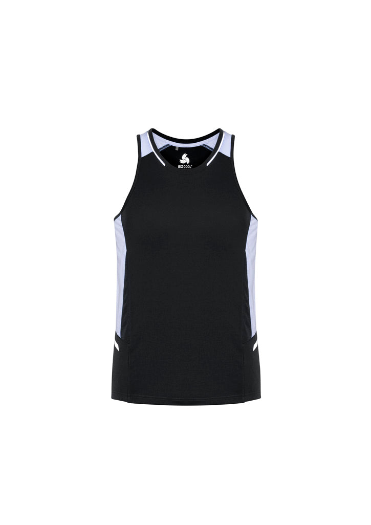 Renegade Singlet - Black/White/Silver