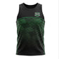 Custom Green and Black Singlet Design