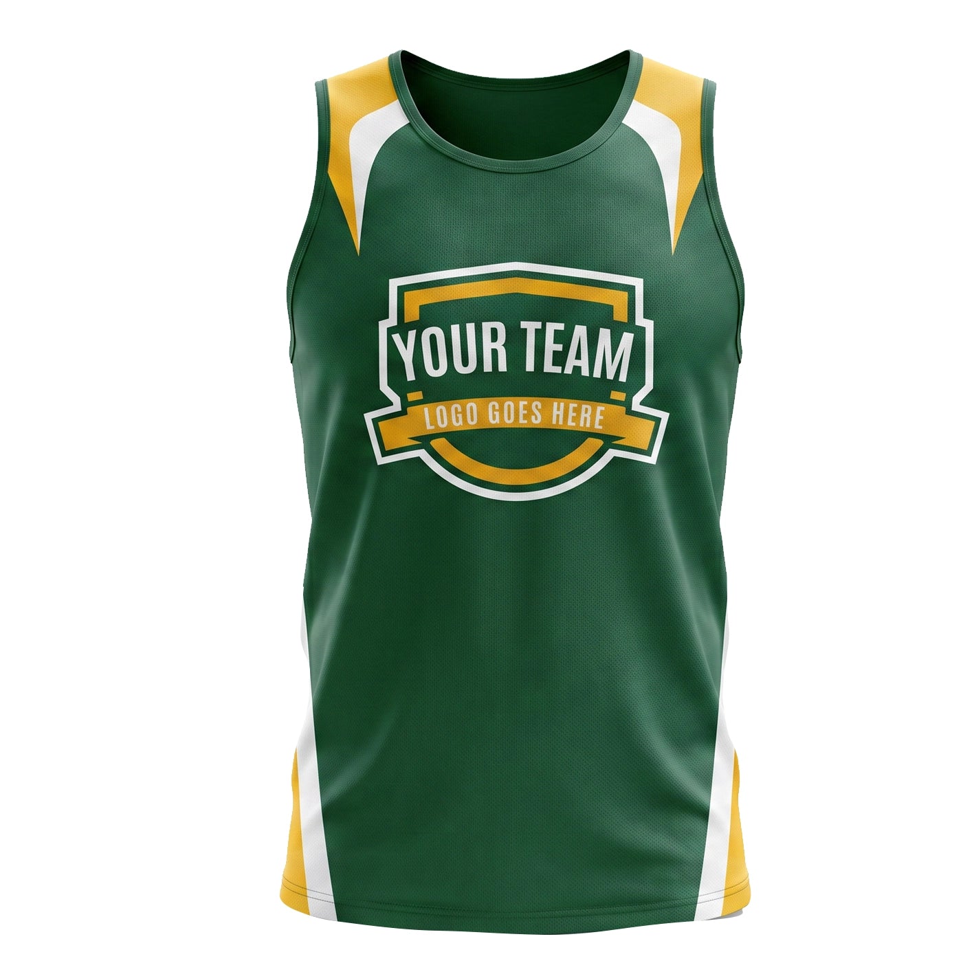 Custom Green Singlet Design